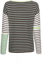 Contrasting Striped Jumper