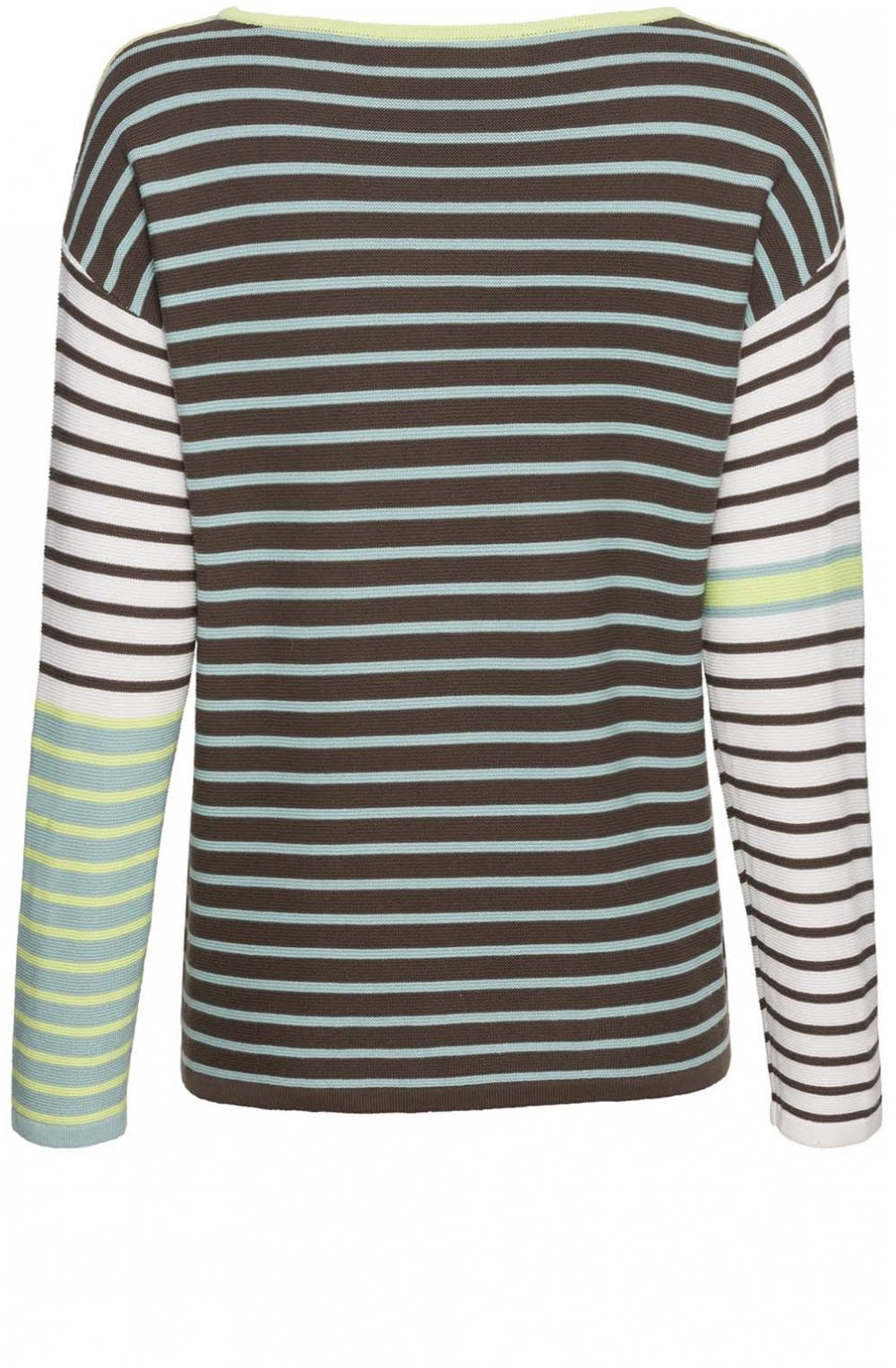 Contrasting Striped Jumper