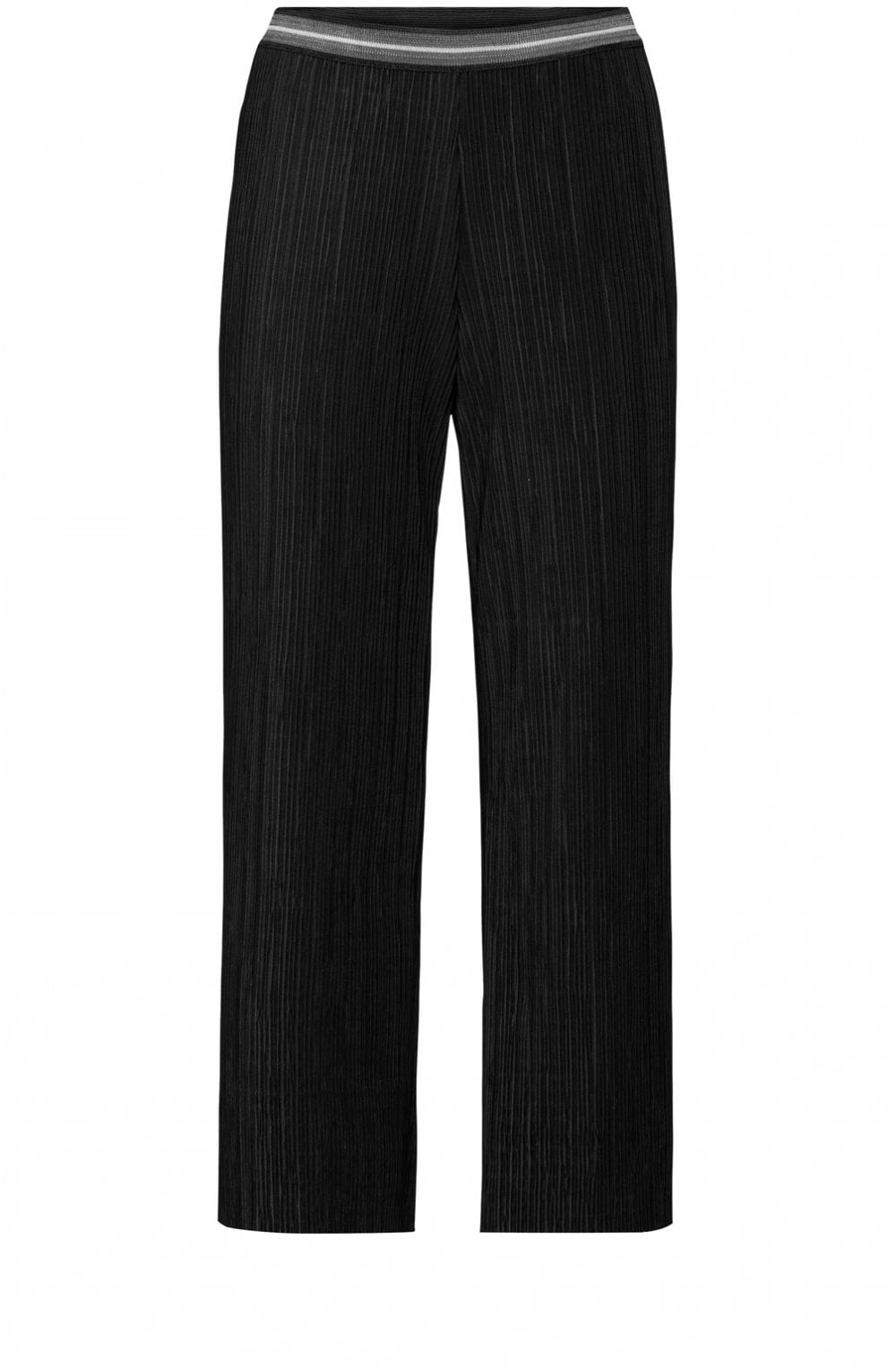 Crinkle Effect Wide Leg Culottes