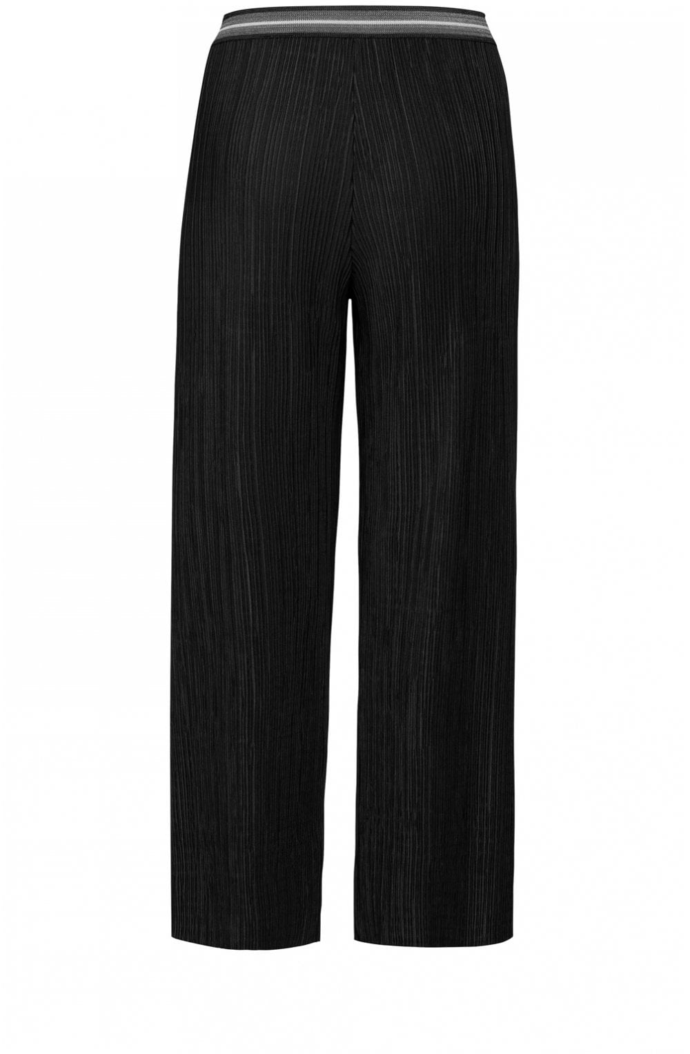 Crinkle Effect Wide Leg Culottes