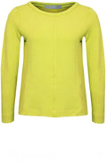 Dami Lemon Fine Ribbed Top