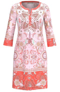 Danilo Red Mix Jersey Dress