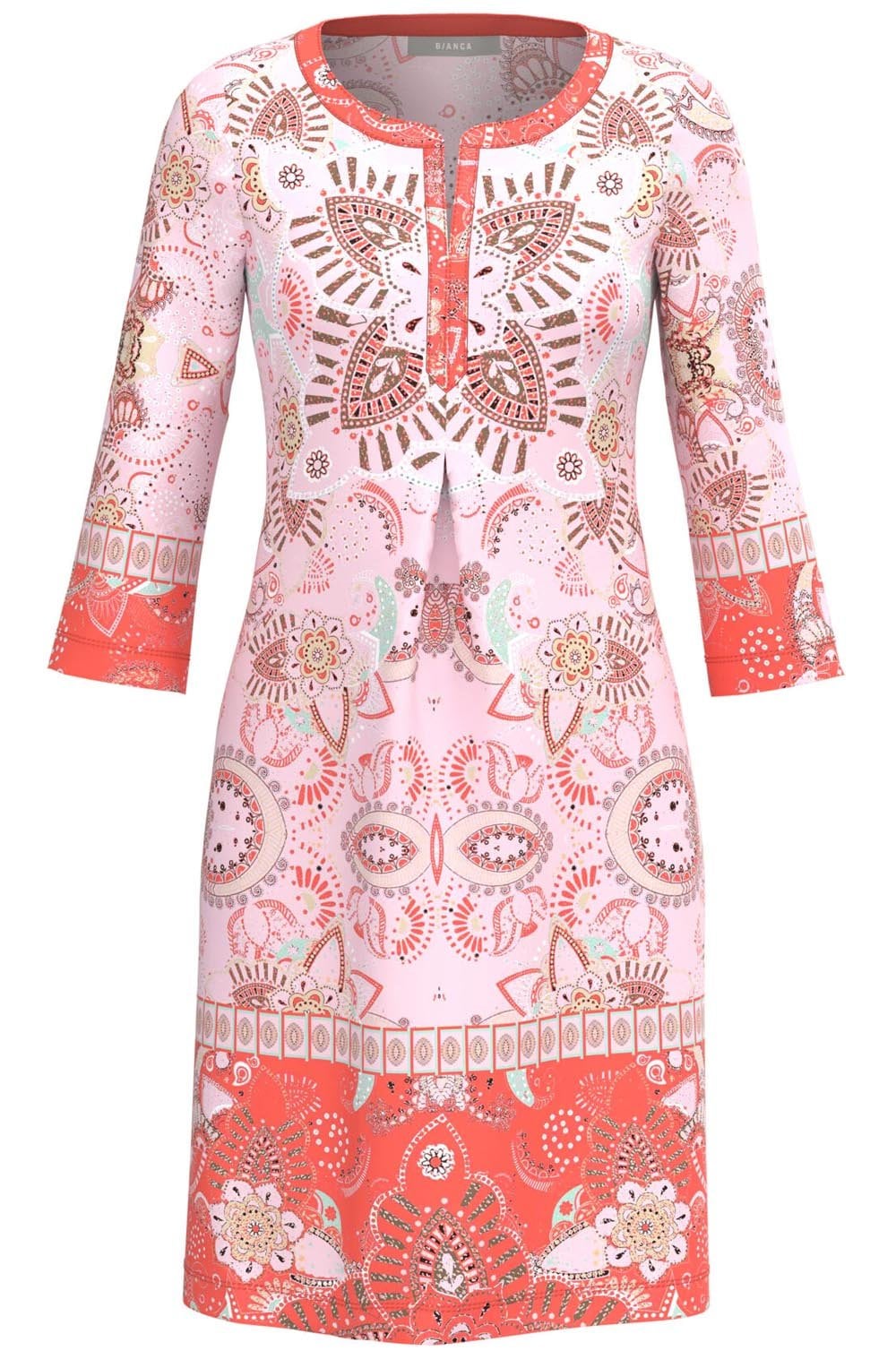 Danilo Red Mix Jersey Dress