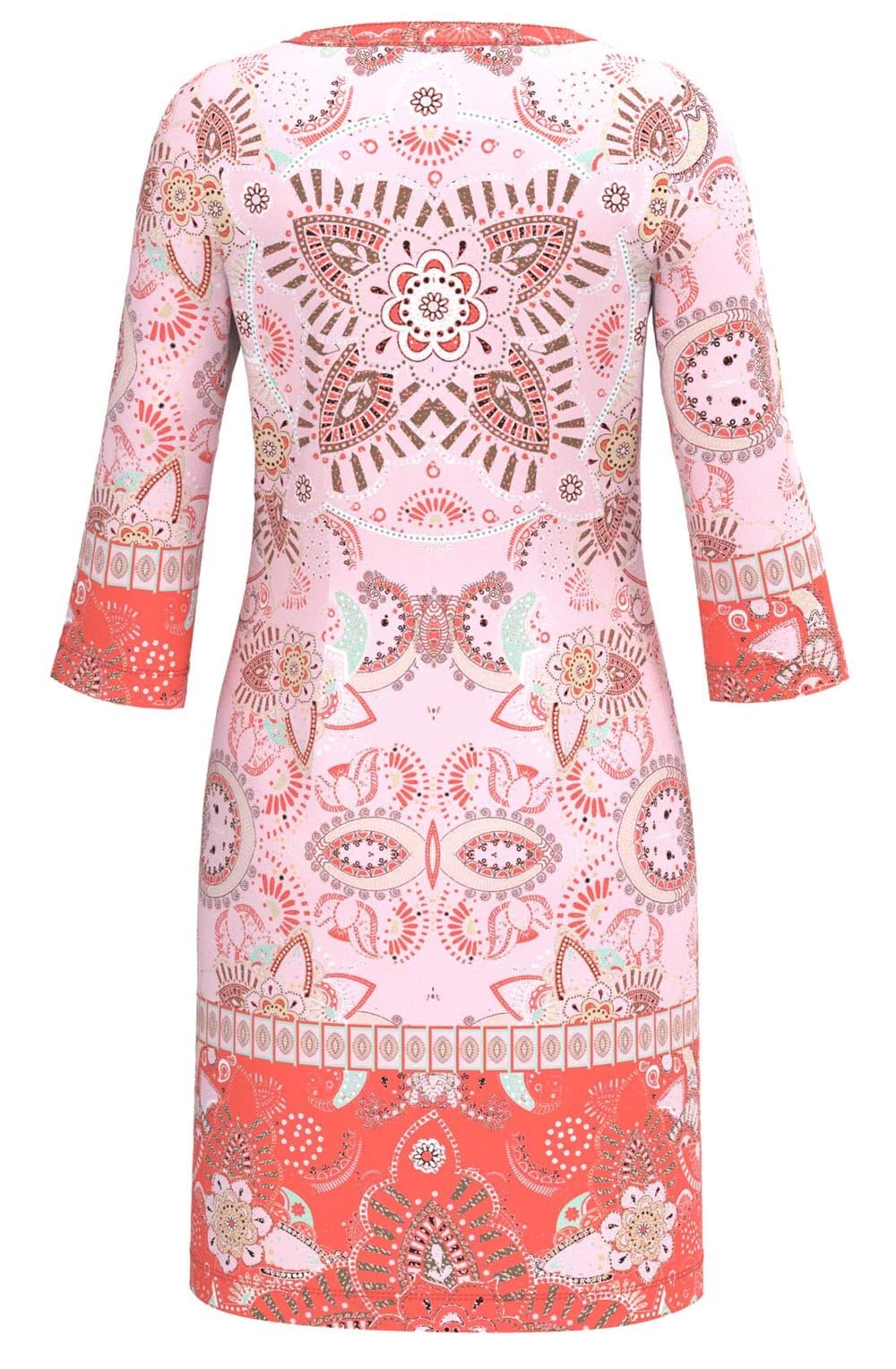 Danilo Red Mix Jersey Dress