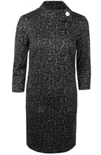 Danjana Metallic Animal Print Dress