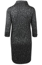 Danjana Metallic Animal Print Dress