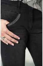 Dark Grey Denim Jeans