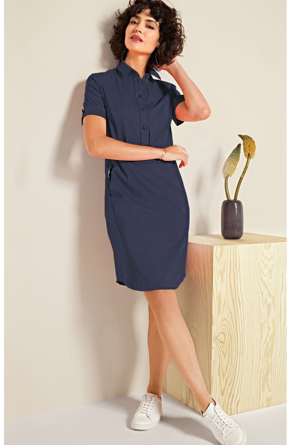 Deep Sea Shirt Dress