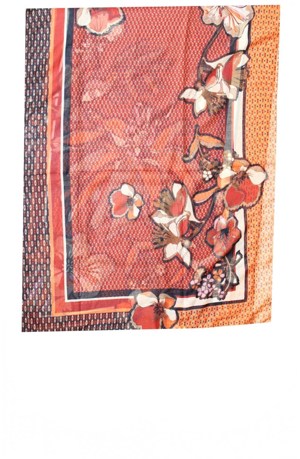 Dela Orange Mix Scarf