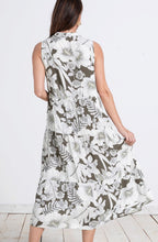 Didy Green Mix Floral Dress