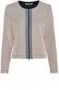 Embossed Spot Design Jacket