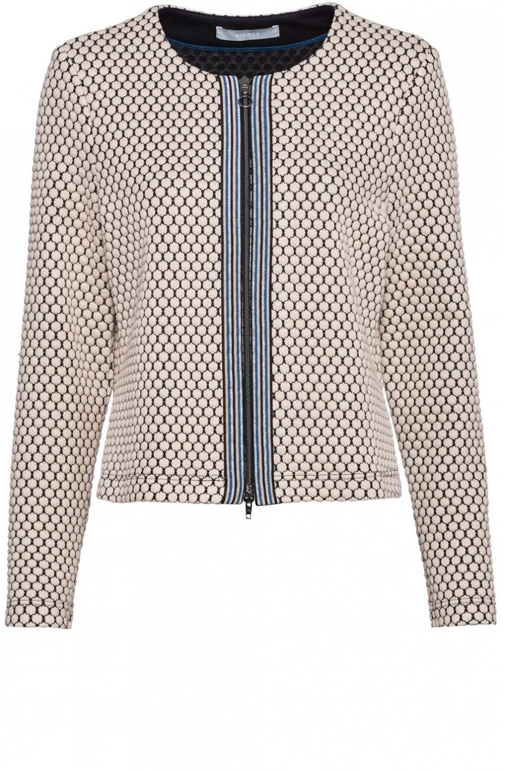 Embossed Spot Design Jacket