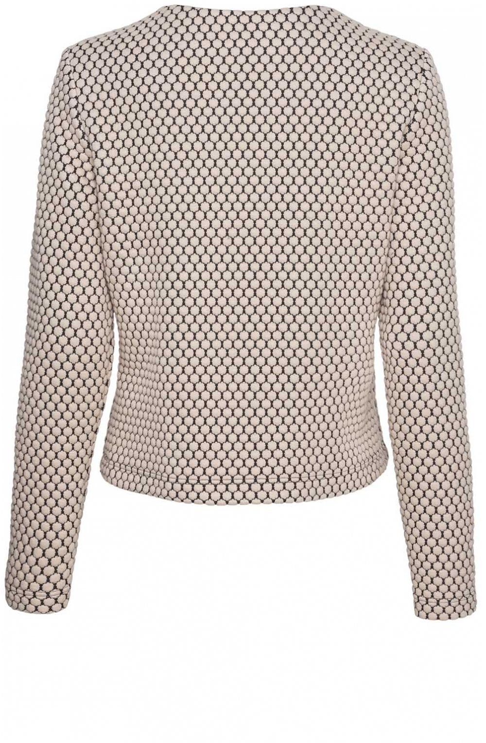 Embossed Spot Design Jacket