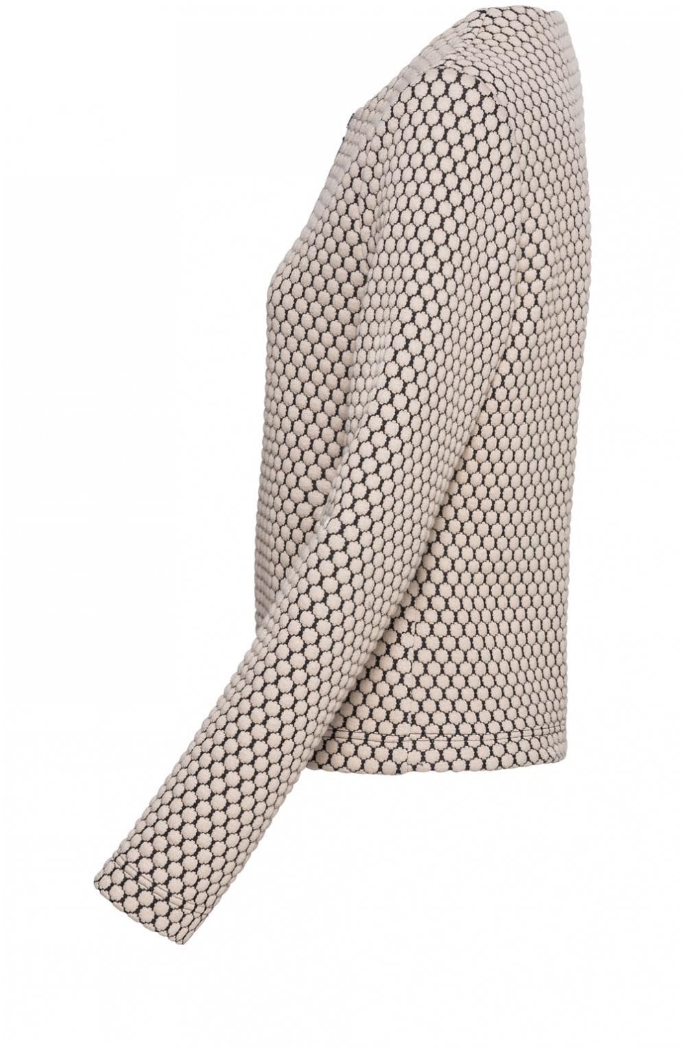 Embossed Spot Design Jacket