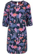 Floral Design Shift Dress