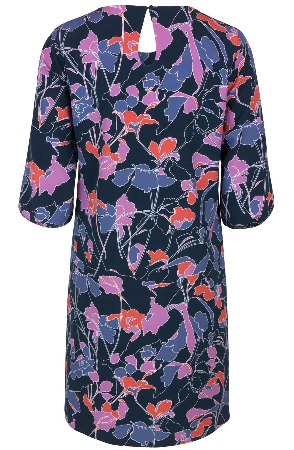 Floral Design Shift Dress