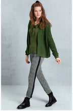 Green Knit Cardigan