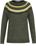 Green Mix Fairisle Pattern Jumper