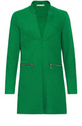 Green Ribbed Jacket