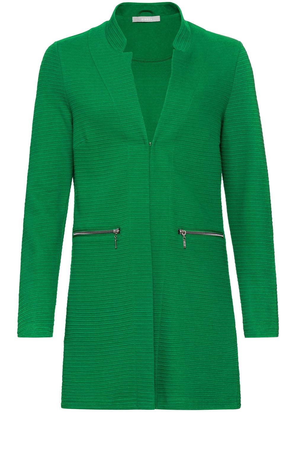 Green Ribbed Jacket