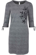 Grey Check Dress