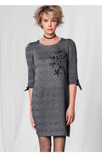 Grey Check Dress