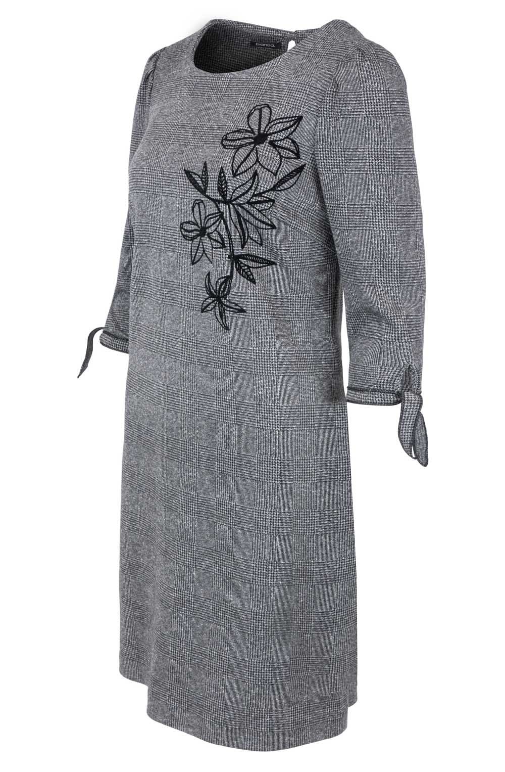 Grey Check Dress