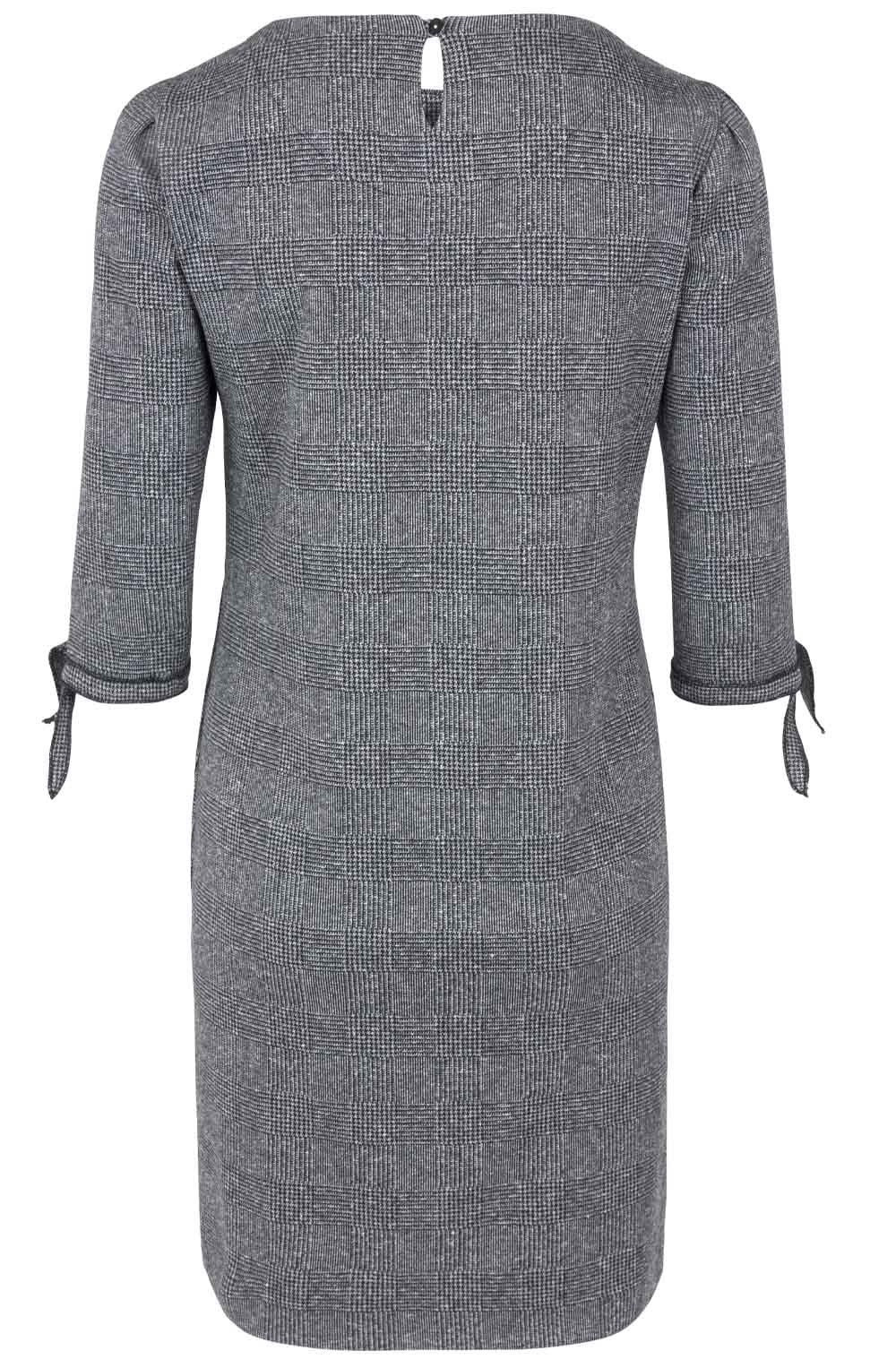 Grey Check Dress