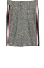 Grey Check Skirt