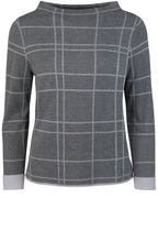 Grey Check Sweater