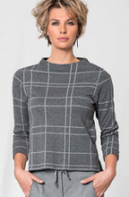 Grey Check Sweater