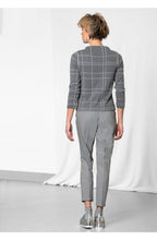 Grey Check Sweater