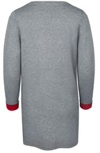 Grey Contrasting Cardigan