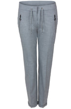 Grey Fitted Trousers