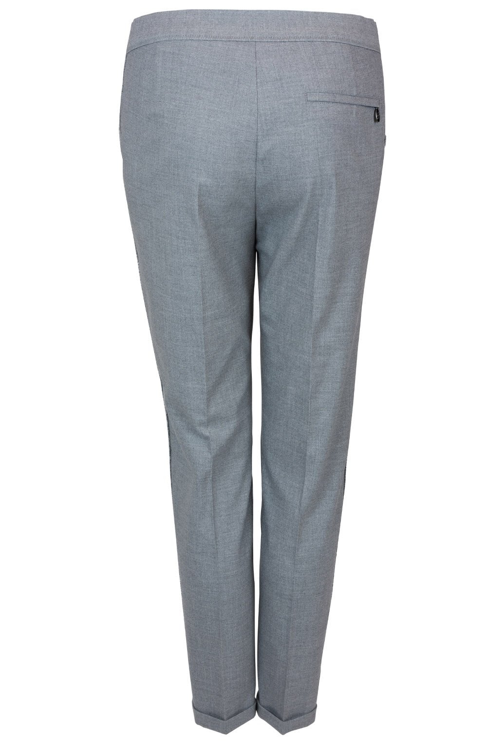 Grey Fitted Trousers