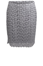 Grey Lace Skirt