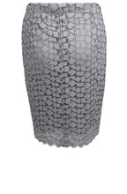 Grey Lace Skirt