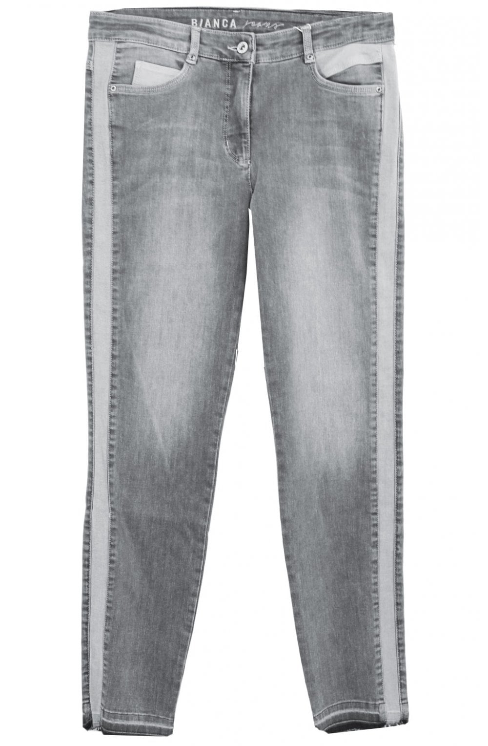 Grey Slim Leg Jeans