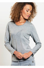 Grey Star Design Top