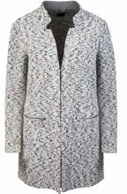 Grey Textured Knit Jacket