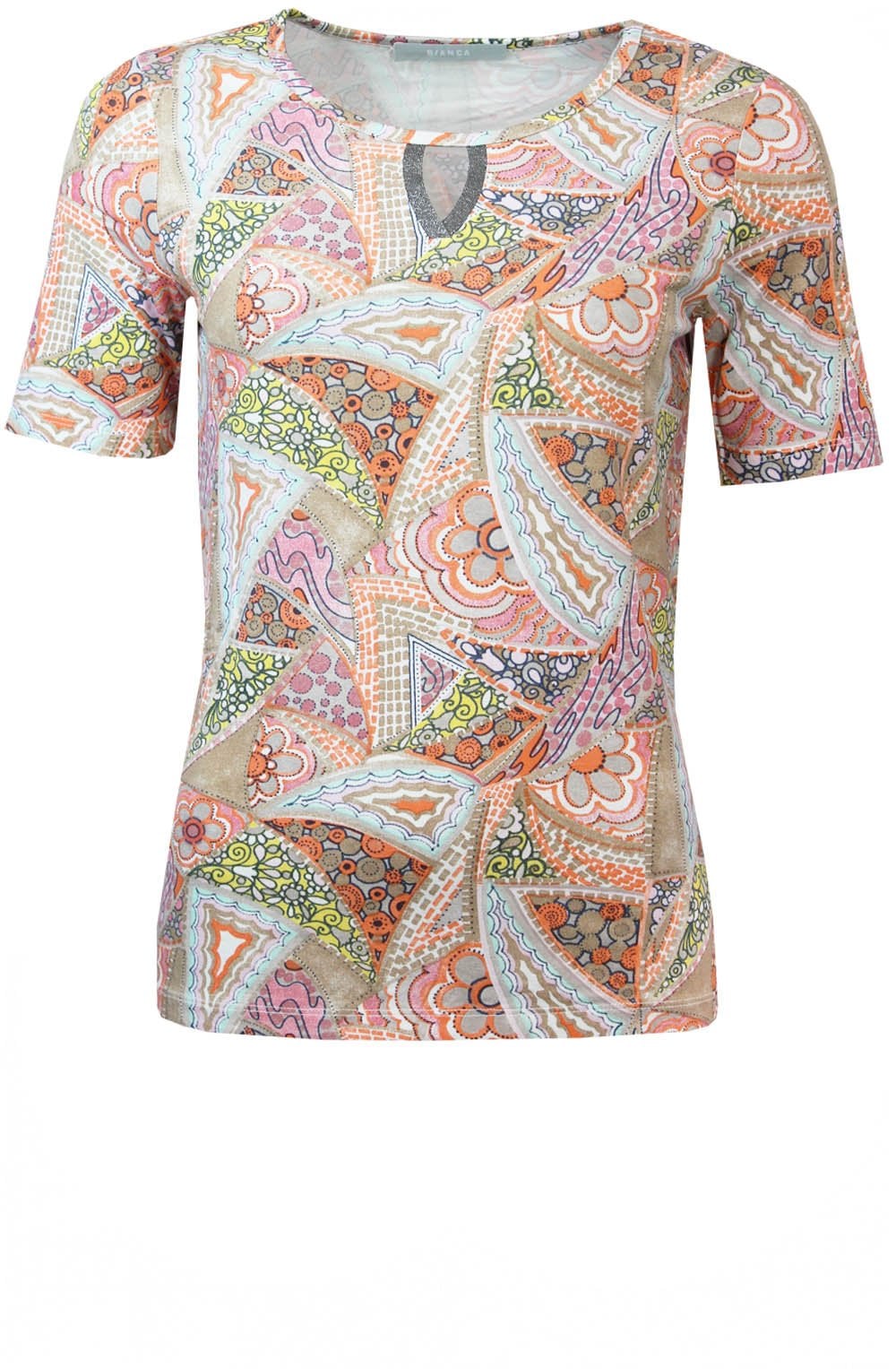 Iffi Coral Mix T Shirt