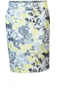 Iris Yellow and Grey Mix Skirt