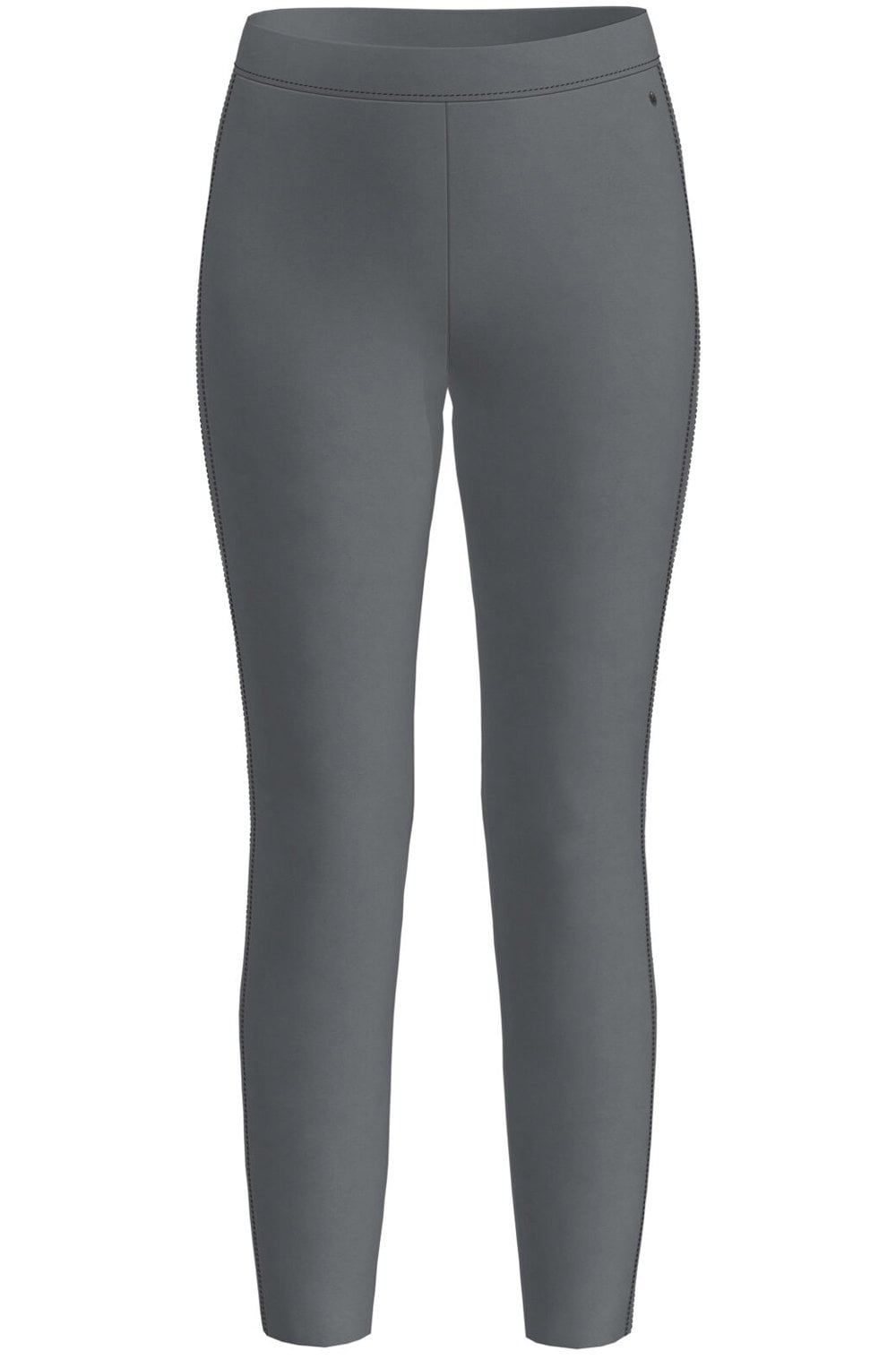 Iron Grey Suede Effect Trousers