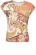 Julie Coral Mix T Shirt