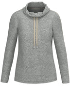 Julie Grey Animal Print Jumper