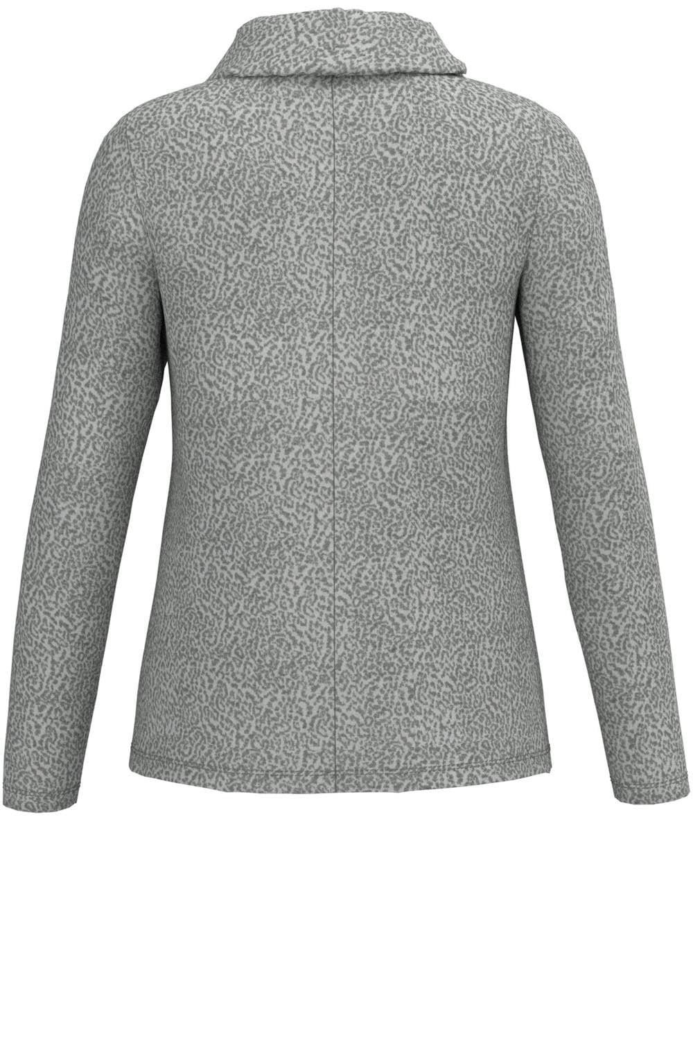 Julie Grey Animal Print Jumper