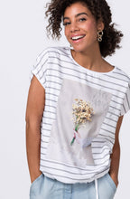 Julie Love Yourself Striped T Shirt