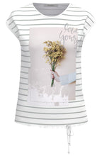 Julie Love Yourself Striped T Shirt