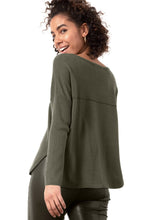 Khaki Green Two Pocket Detail Jumper