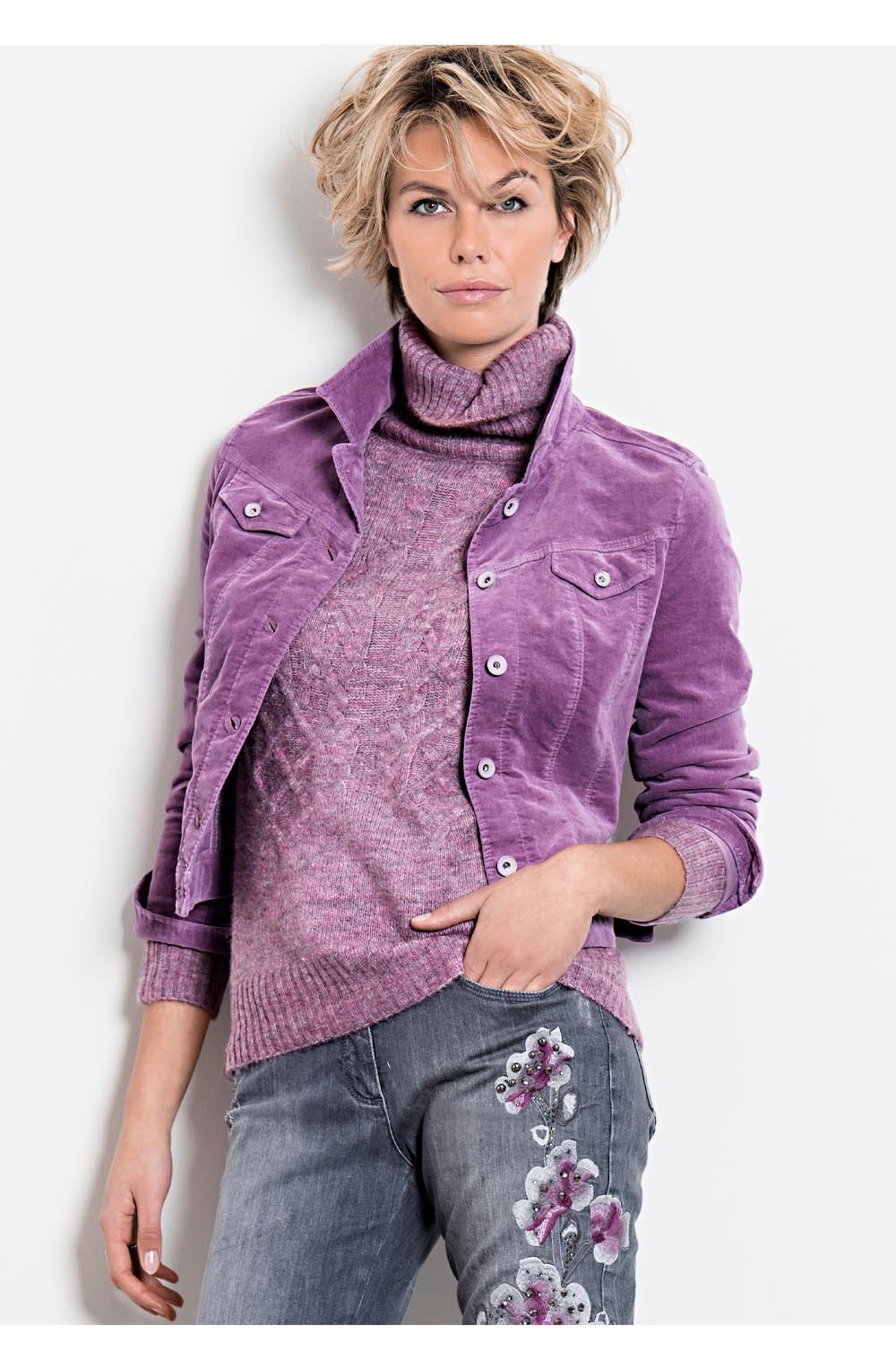 Light Berry Jacket
